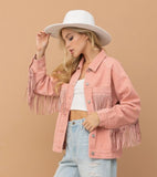 Barbie Cowgirl Fringe Jacket